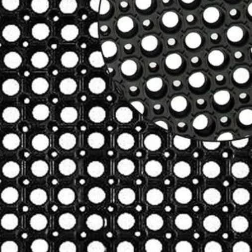 Heavy Duty Rubber Grass Mat - 1m x 0.5m, 16mm Thickness