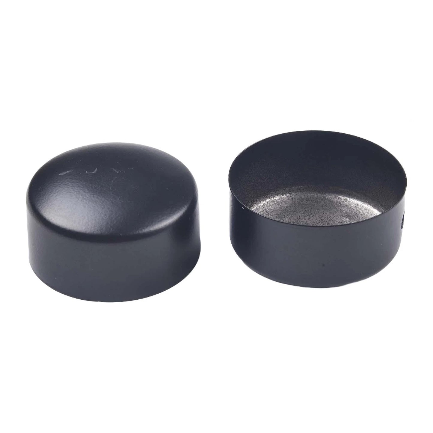 Black Handrail End Cap for Round Stair Treads PVC Stainless Steel (45mm)
