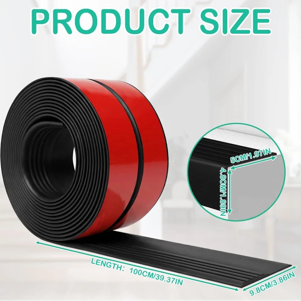 Stair Anti Slip Nosing Self Adhesive Stair Nosing Edge Trim Flexible PVC Anti