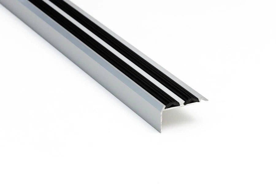 Aluminium Stair Nosing Edge Trim Step Nose Edging Nosings Carpet 900x35x20mm