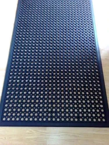 Heavy Duty Industrial Rubber Safety Floor Mat Anti-Fatigue 12mm 5’ x 3’