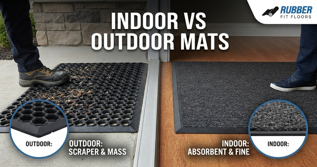 Indoor vs Outdoor Entrance Mats: Which One Should Go Where?
