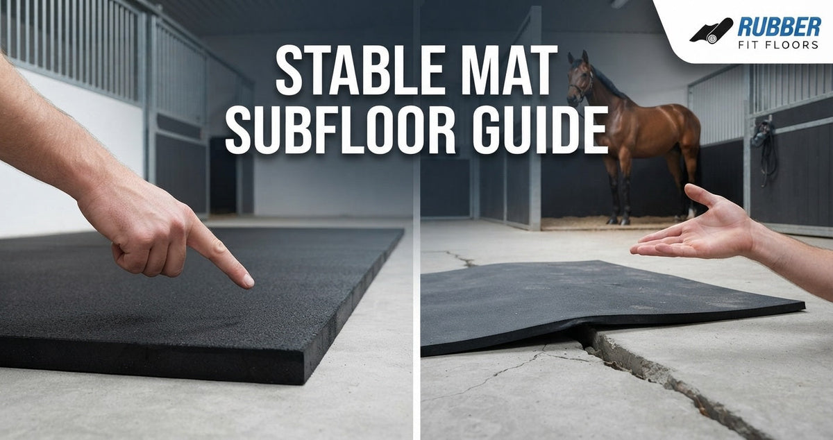 Can Stable Mats Be Laid Directly Over Concrete or Uneven Floors?