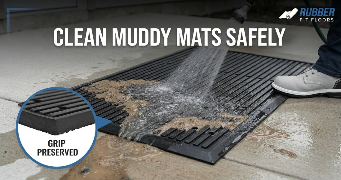 How to Clean a Muddy Entrance Mat Without Damaging Its Grip