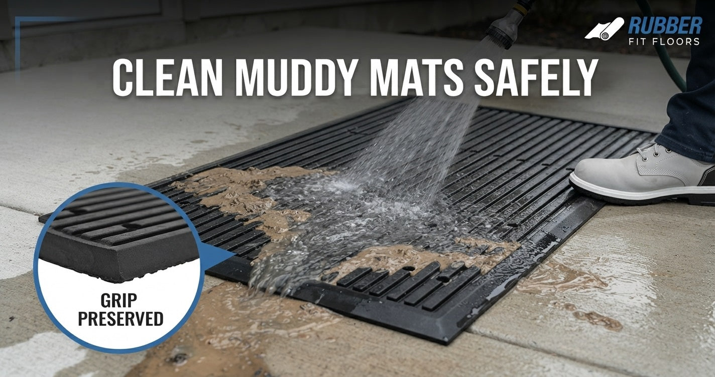 How to Clean a Muddy Entrance Mat Without Damaging Its Grip