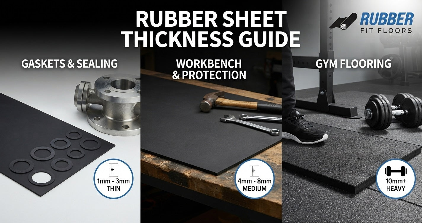 What Thickness of Rubber Sheet Do You Need for Sealing, Padding, or Protection?