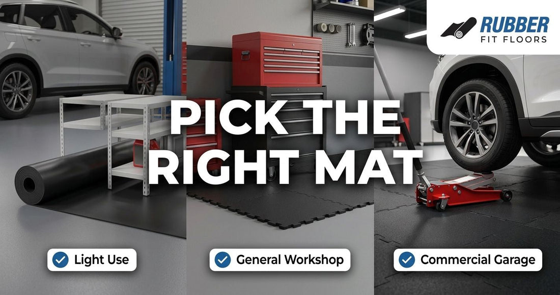 Rubber Garage Flooring