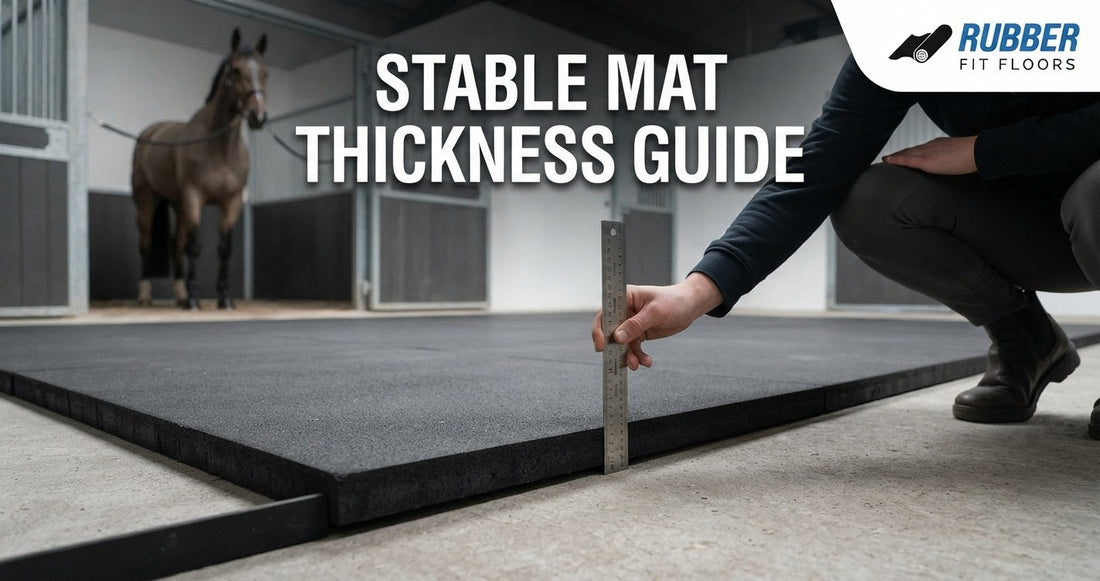 How Thick Should Stable Mats Be for Horses, Ponies, or Cattle?