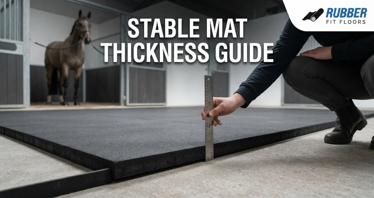 How Thick Should Stable Mats Be for Horses, Ponies, or Cattle?