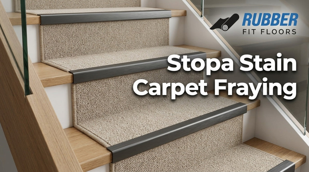 How to Stop Carpet from Fraying at the Edge of Your Stairs