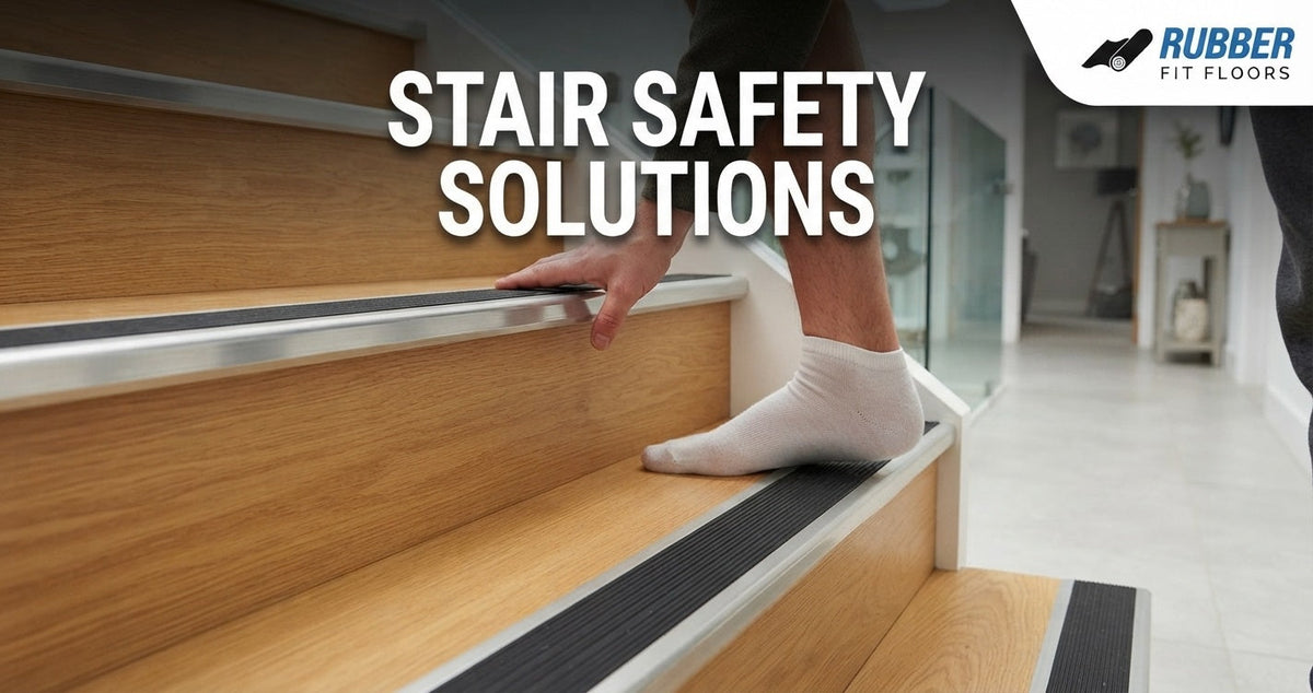 Slippery Stairs at Home? How Stair Nosing Can Improve Grip and Safety