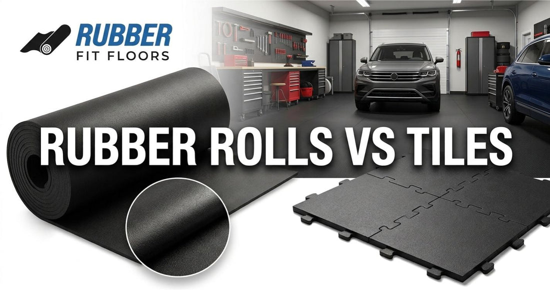 Rubber Rolls vs Interlocking Tiles