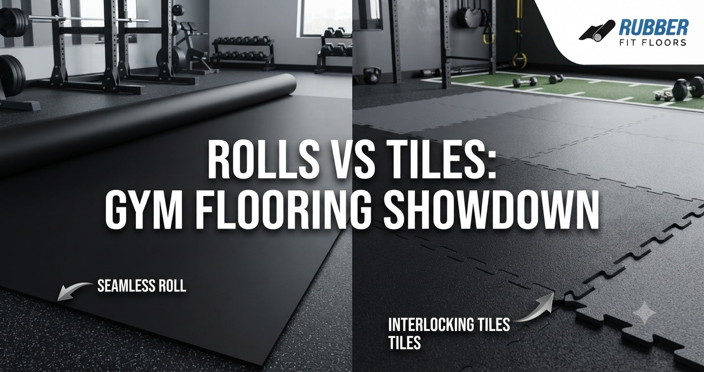 Rubber Gym Rolls vs Interlocking Tiles: Which Is Better for Your Space?