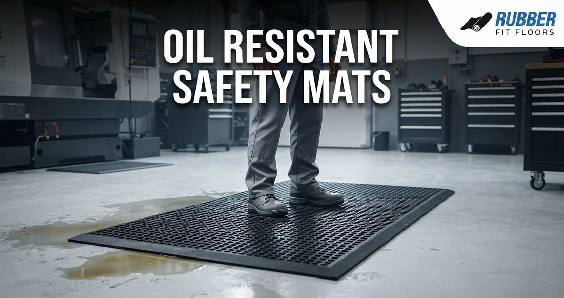 How to Choose Floor Safety Matting for Oil, Water, and Chemical Spills