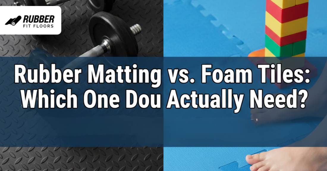 features Rubber Matting Vs Foam Tiles For Gym Flooring UK