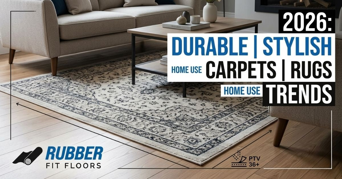 Durable & Stylish Carpets & Rugs (Home Use) for 2026 – Rubber Fit Floors