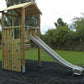 12 x Rubber Playground Swings Safety Mats | 22mm Grass Matting
