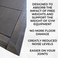 Rubber Gym Floor Tiles | 10 Mat Pack Of Heavy Duty 14mm Interlocking 900 x 900mm