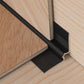 Stair Nosing Edge Vinyl Flooring Aluminium Inner Profile Trim LVT C31 900x28mm
