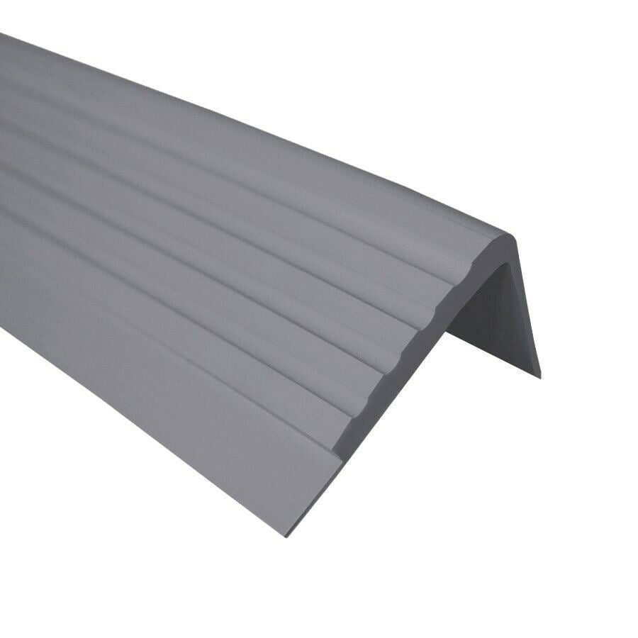Stair Anti Non Slip Nosing Rubber Angle Step Edge Trim PVC