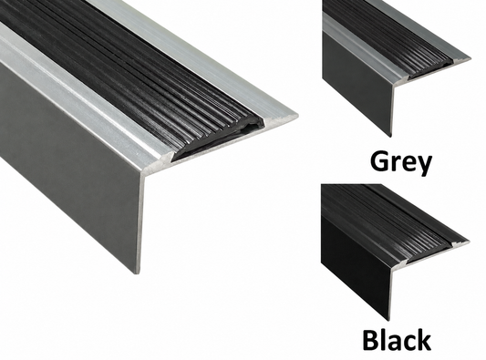 Aluminium Stair Nosing Edge Trim Step Nose Edging Nosings Carpet