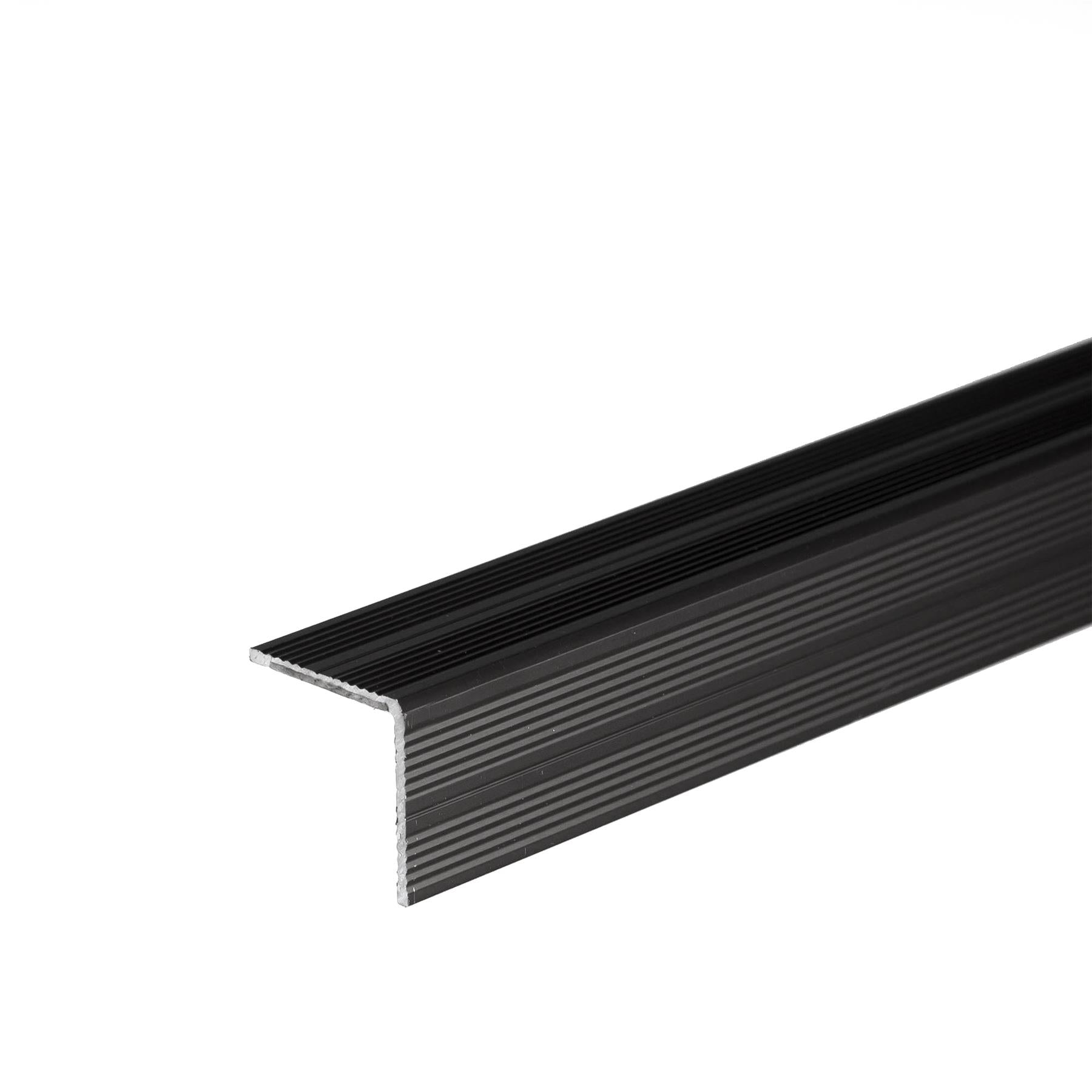 Stair nosing edging aluminium Self-adhesive anti non slip corner 900x25x25mm