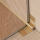 Stair Nosing Edge Vinyl Flooring Aluminium Inner Profile Trim LVT C31 900x28mm