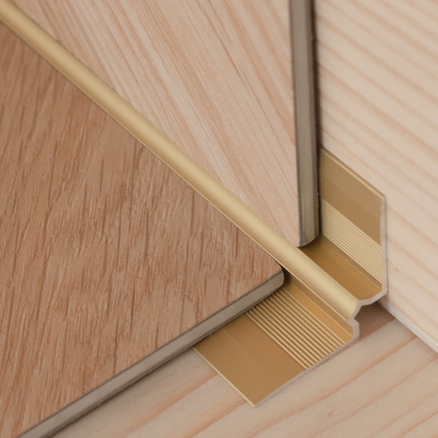 Stair Nosing Edge Vinyl Flooring Aluminium Inner Profile Trim LVT C31 900x28mm