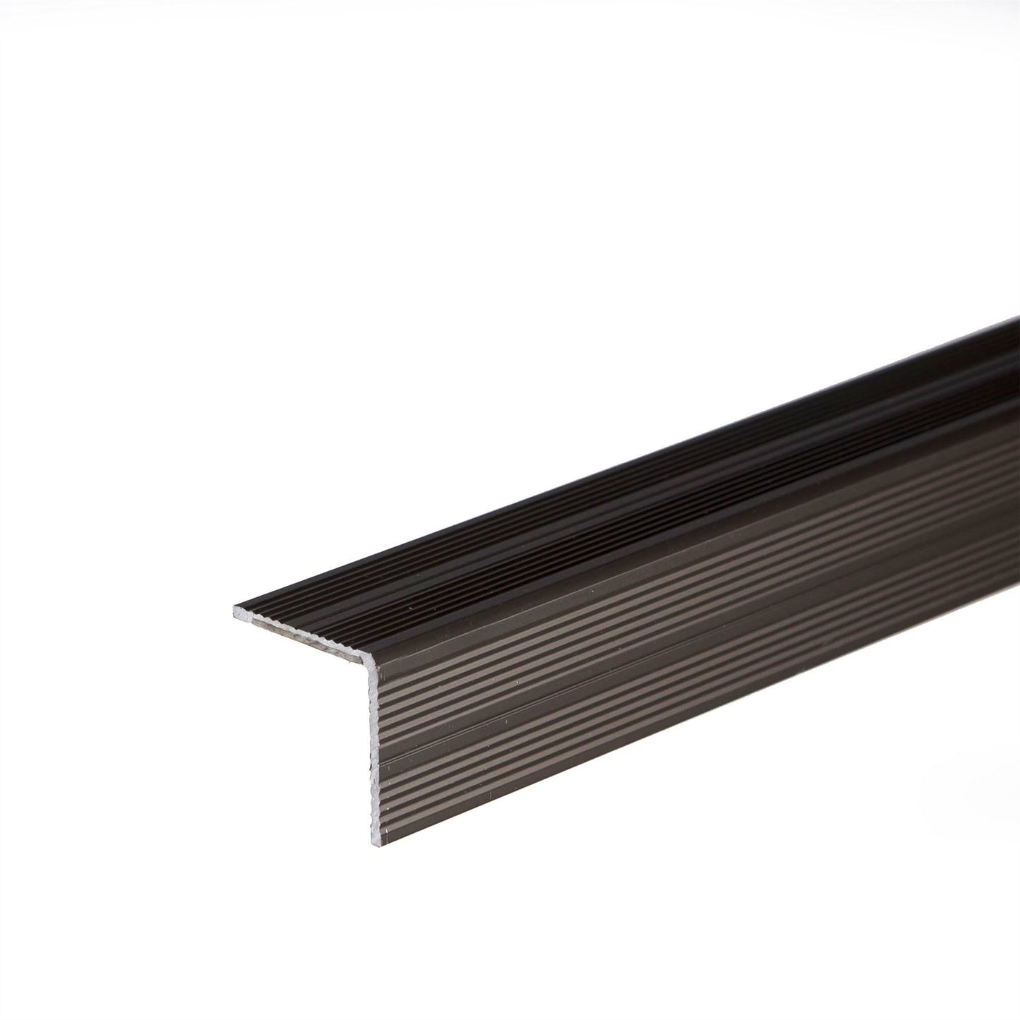 Stair nosing edging aluminium Self-adhesive anti non slip corner 900x25x25mm