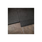 43mm Rubber Heavy Duty Gym Tile Ramped Edge | 1080w x 160d mm | Black