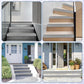 1X(Stair Edge Trim Self Adhesive Stair Nosing Molding Trim Non-Slip Rubber7682