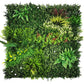 Artificial Plant Wall Panels Realistic Indoor / Outdoor 1m x 1m Lush Lonsdale