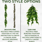Artificial Hanging Plants Vines Leaves-Pack of 3 -60cm Long- Hawaii