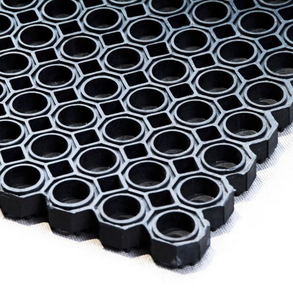 Ultralux Heavy Duty Rubber Drainage Floor Mat Anti-Slip Indoor Outdoor Floor Mat
