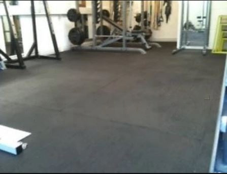 Heavy Duty Large Rubber Gym Mat Home & Commercial Flooring 1.8M x 1.2M x 18mm