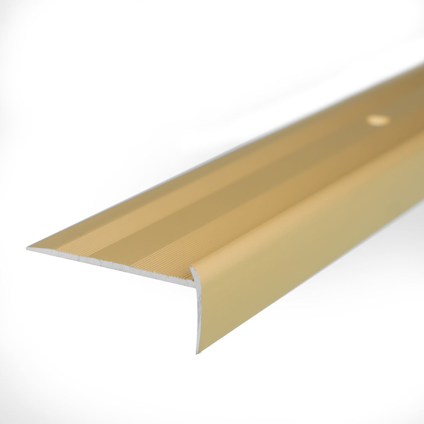 Stair Nosing Edge Aluminium Vinyl Flooring Profile Trim LVT 900x44x18,5mm C26