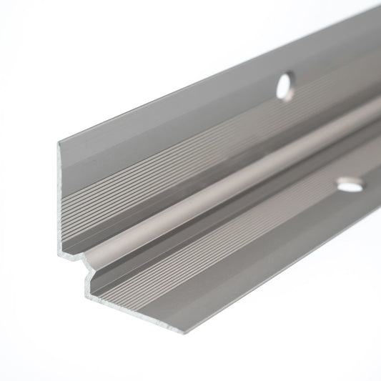 Inner Corner Stair Nosing Edge Profile Trim LVT C31 900mm Anodised Aluminium