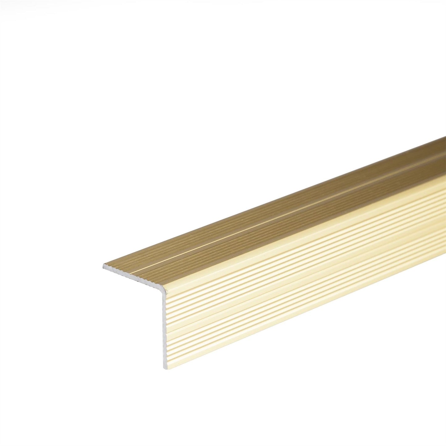 Stair nosing edging aluminium Self-adhesive anti non slip corner 900x25x25mm