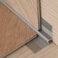 Inner Corner Stair Nosing Edge Profile Trim LVT C31 900mm Anodised Aluminium