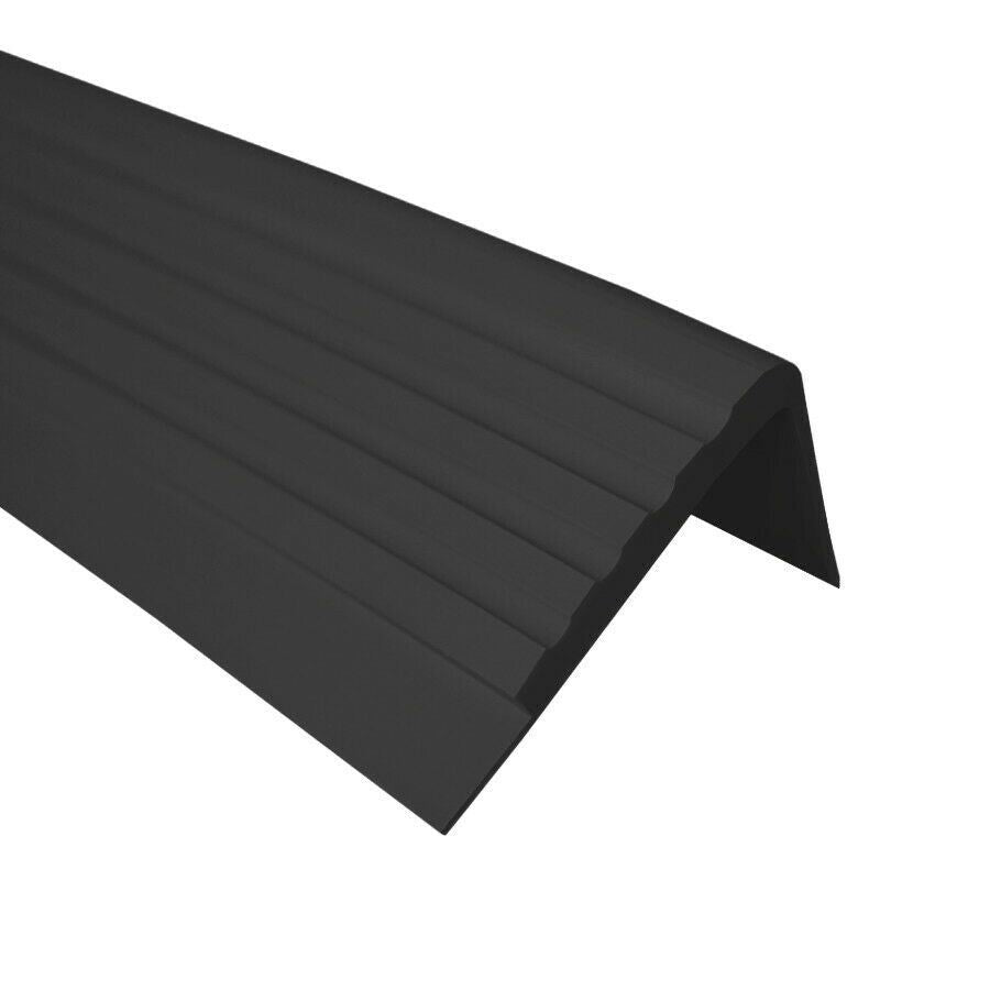 Stair Anti Non Slip Nosing Rubber Angle Step Edge Trim PVC