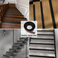Non Slip Indoor Outdoor Stair Edge Protector 10FT Vinyl Rubber Material