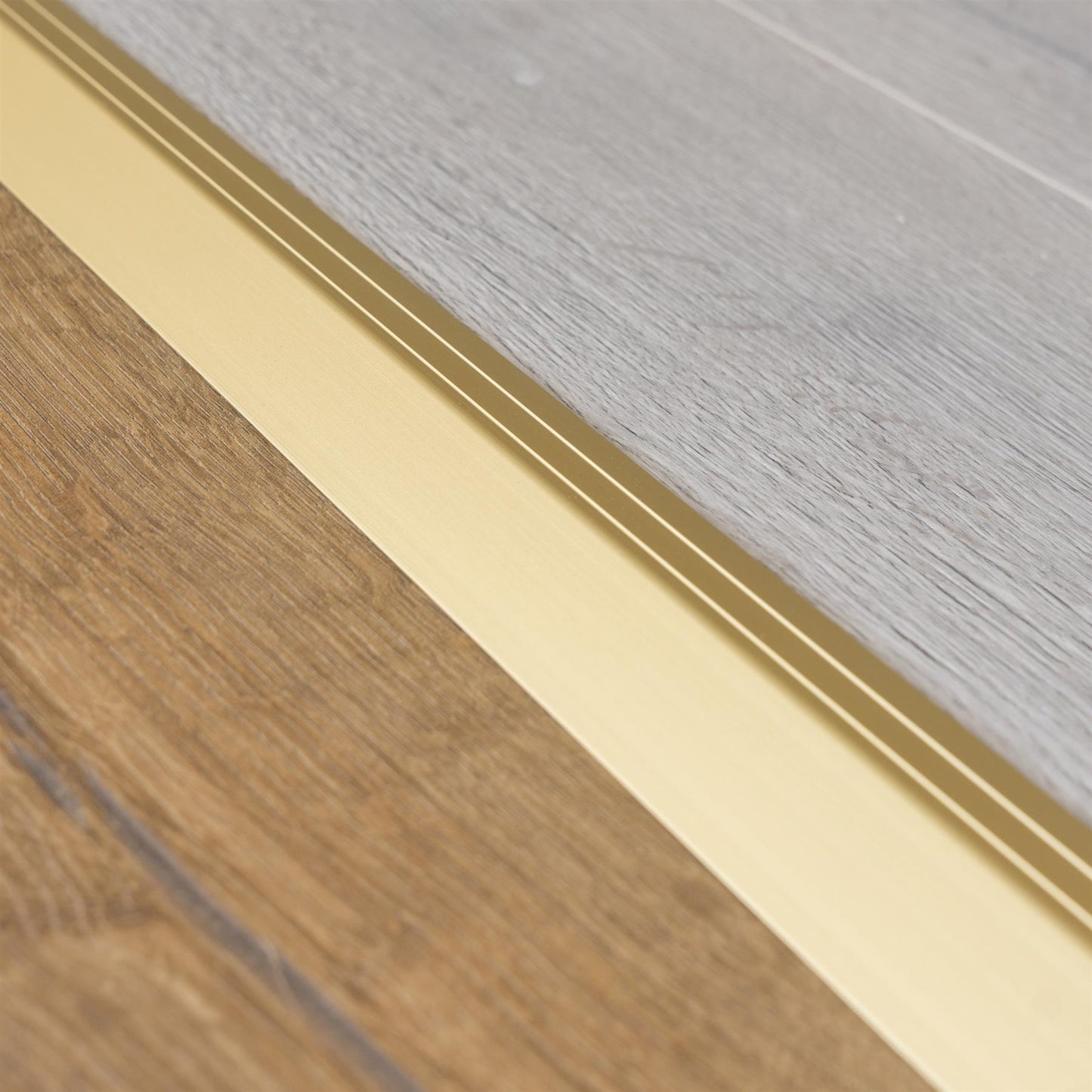 Transition ramp aluminium Self-adhesive 900x41x16mm floor bar ramp edge trim