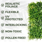 Artificial Plant Wall Panels Realistic Indoor Outdoor Large 1m x 1m Beacon Fern
