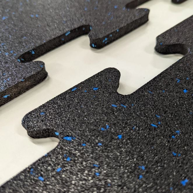 Rubber Gym Mat Floor Tiles 24 Styles & Sizes 10mm-40mm Non-Slip Noise Reduction
