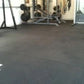 8 x Heavy Duty Large Rubber Gym Mat Commercial Flooring 12mm Garage Black