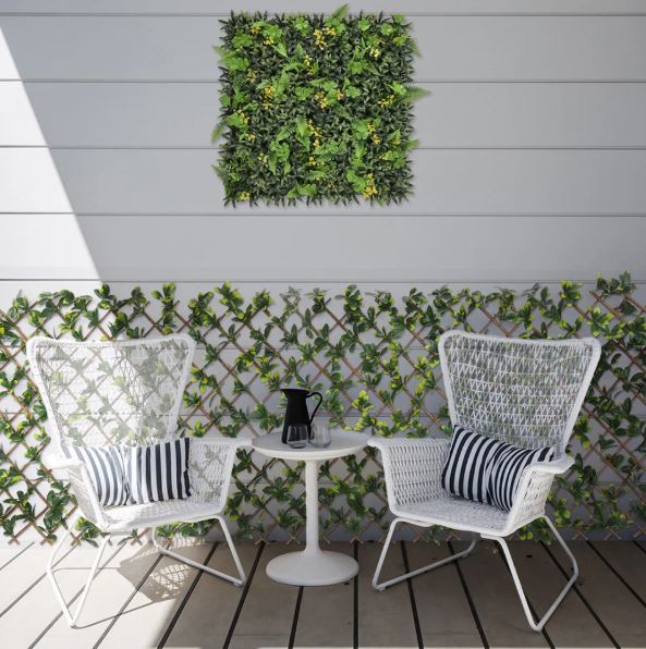 Expanding Wooden Trellis 200Cm x 100Cm Artificial Privacy Screen Garden Balcony