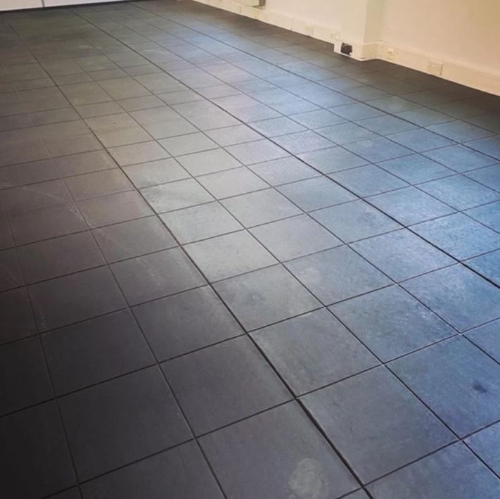Interlocking Gym Mat Floor Tiles 90cm x 90cm | 14-17mm Thick | 2 Patterns