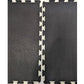 Gym Floor Mat Tiles Interlocking Heavy Duty Non Slip 1M x 1M 10mm / 15mm / 20mm