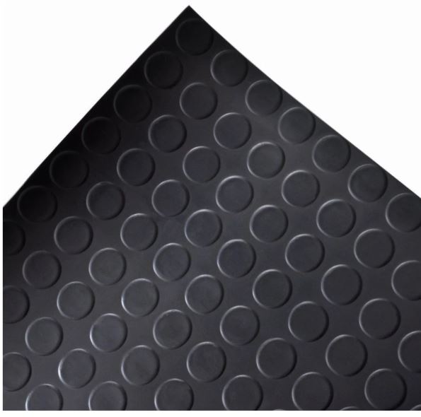 Coin Roll Rubber Flooring Workshop Gym Van Garage Vehicle Floor Office Kennel