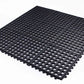 Interlocking Rubber Hot Tub Spa Floor Protector Mat Tiles With Drainage Holes